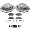 K8761 Z23 Daily Driver Carbon-Fiber Ceramic Brake Pad & Drilled & Slotted Rotor Kit - image 1
