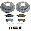K8763 Z23 Daily Driver Carbon-Fiber Ceramic Brake Pad & Drilled & Slotted Rotor Kit - image 1