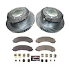 K8776 Z23 Daily Driver Carbon-Fiber Ceramic Brake Pad & Drilled & Slotted Rotor Kit - image 1