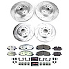 K8796-36 Z36 Truck & SUV Carbon-Fiber Ceramic Brake Pad & Drilled & Slotted Rotor Kit
