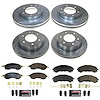 K8802 Z23 Daily Driver Carbon-Fiber Ceramic Brake Pad & Drilled & Slotted Rotor Kit - image 1