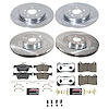 K8805-26 Z26 Street Performance Ceramic Brake Pad & Drilled & Slotted Rotor Kit - image 1