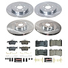 K8805 Z23 Daily Driver Carbon-Fiber Ceramic Brake Pad & Drilled & Slotted Rotor Kit - image 1