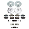 K8811 Z23 Daily Driver Carbon-Fiber Ceramic Brake Pad & Drilled & Slotted Rotor Kit - image 1