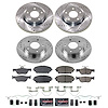 K8813 Z23 Daily Driver Carbon-Fiber Ceramic Brake Pad & Drilled & Slotted Rotor Kit