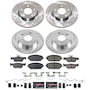 K8814 Z23 Daily Driver Carbon-Fiber Ceramic Brake Pad & Drilled & Slotted Rotor Kit