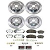 K8817-36 Z36 Truck & SUV Carbon-Fiber Ceramic Brake Pad & Drilled & Slotted Rotor Kit - image 1