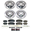K8817 Z23 Daily Driver Carbon-Fiber Ceramic Brake Pad & Drilled & Slotted Rotor Kit - image 1