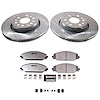 K8843-36 Z36 Truck & SUV Carbon-Fiber Ceramic Brake Pad & Drilled & Slotted Rotor Kit - image 1