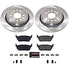 K8873 Z23 Daily Driver Carbon-Fiber Ceramic Brake Pad & Drilled & Slotted Rotor Kit - image 1