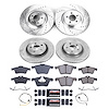 K8891 Z23 Daily Driver Carbon-Fiber Ceramic Brake Pad & Drilled & Slotted Rotor Kit