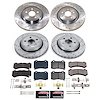 K8903 Z23 Daily Driver Carbon-Fiber Ceramic Brake Pad & Drilled & Slotted Rotor Kit - image 1