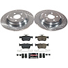 K8933 Z23 Daily Driver Carbon-Fiber Ceramic Brake Pad & Drilled & Slotted Rotor Kit - image 1