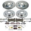 K8939-36 Z36 Truck & SUV Carbon-Fiber Ceramic Brake Pad & Drilled & Slotted Rotor Kit - image 1