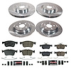 K8940 Z23 Daily Driver Carbon-Fiber Ceramic Brake Pad & Drilled & Slotted Rotor Kit