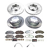 K8982-36 Z36 Truck & SUV Carbon-Fiber Ceramic Brake Pad & Drilled & Slotted Rotor Kit