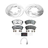 K8991-36 Z36 Truck & SUV Carbon-Fiber Ceramic Brake Pad & Drilled & Slotted Rotor Kit - image 1