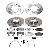 K8998-36 Z36 Truck & SUV Carbon-Fiber Ceramic Brake Pad & Drilled & Slotted Rotor Kit - image 1