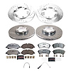 K8999-36 Z36 Truck & SUV Carbon-Fiber Ceramic Brake Pad & Drilled & Slotted Rotor Kit - image 1