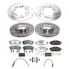 K9001-36 Z36 Truck & SUV Carbon-Fiber Ceramic Brake Pad & Drilled & Slotted Rotor Kit - image 1