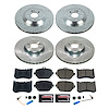 K9024 Z23 Daily Driver Carbon-Fiber Ceramic Brake Pad & Drilled & Slotted Rotor Kit - image 1