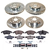 K9038 Z23 Daily Driver Carbon-Fiber Ceramic Brake Pad & Drilled & Slotted Rotor Kit - image 1