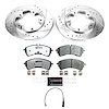 K9057-36 Z36 Truck & SUV Carbon-Fiber Ceramic Brake Pad & Drilled & Slotted Rotor Kit - image 1