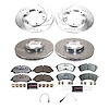 K9059-36 Z36 Truck & SUV Carbon-Fiber Ceramic Brake Pad & Drilled & Slotted Rotor Kit - image 1
