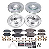 K9063 Z23 Daily Driver Carbon-Fiber Ceramic Brake Pad & Drilled & Slotted Rotor Kit - image 1
