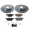 K9104 Z23 Daily Driver Carbon-Fiber Ceramic Brake Pad & Drilled & Slotted Rotor Kit - image 1