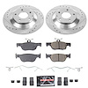 K9136 Z23 Daily Driver Carbon-Fiber Ceramic Brake Pad & Drilled & Slotted Rotor Kit - image 1