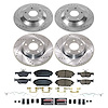 K9137 Z23 Daily Driver Carbon-Fiber Ceramic Brake Pad & Drilled & Slotted Rotor Kit - image 1