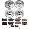 K9160 Z23 Daily Driver Carbon-Fiber Ceramic Brake Pad & Drilled & Slotted Rotor Kit - image 1