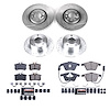 K9175 Z23 Daily Driver Carbon-Fiber Ceramic Brake Pad & Drilled & Slotted Rotor Kit - image 1