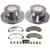 K9183-36 Z36 Truck & SUV Carbon-Fiber Ceramic Brake Pad & Drilled & Slotted Rotor Kit - image 1