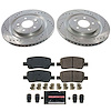 K9187 Z23 Daily Driver Carbon-Fiber Ceramic Brake Pad & Drilled & Slotted Rotor Kit