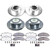 K9191-36 Z36 Truck & SUV Carbon-Fiber Ceramic Brake Pad & Drilled & Slotted Rotor Kit - image 1