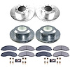 K9191 Z23 Daily Driver Carbon-Fiber Ceramic Brake Pad & Drilled & Slotted Rotor Kit