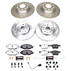 K9193-26 Z26 Street Performance Ceramic Brake Pad & Drilled & Slotted Rotor Kit