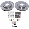 K9200-36 Z36 Truck & SUV Carbon-Fiber Ceramic Brake Pad & Drilled & Slotted Rotor Kit - image 1