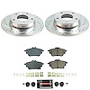 K9217 Z23 Daily Driver Carbon-Fiber Ceramic Brake Pad & Drilled & Slotted Rotor Kit - image 1