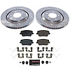 K9222 Z23 Daily Driver Carbon-Fiber Ceramic Brake Pad & Drilled & Slotted Rotor Kit