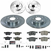 K9233 Z23 Daily Driver Carbon-Fiber Ceramic Brake Pad & Drilled & Slotted Rotor Kit