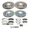 K9244-36 Z36 Truck & SUV Carbon-Fiber Ceramic Brake Pad & Drilled & Slotted Rotor Kit - image 1