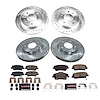K9247 Z23 Daily Driver Carbon-Fiber Ceramic Brake Pad & Drilled & Slotted Rotor Kit
