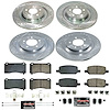 K9252 Z23 Daily Driver Carbon-Fiber Ceramic Brake Pad & Drilled & Slotted Rotor Kit