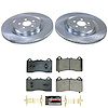 K9265 Z23 Daily Driver Carbon-Fiber Ceramic Brake Pad & Drilled & Slotted Rotor Kit - image 1