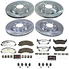 K9267-36 Z36 Truck & SUV Carbon-Fiber Ceramic Brake Pad & Drilled & Slotted Rotor Kit