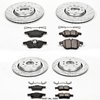 High Performance Brake Upgrade Kit Cross-Drilled and Slotted Rotors - image 2