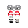 Truck and Towing Z36 Brake Upgrade Kit Cross-Drilled and Slotted Rotors Z36 Carbon Ceramic Brake Pad - image 1